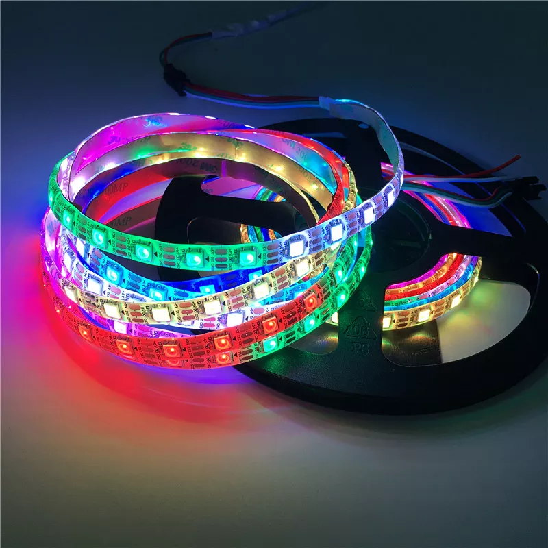 5050 RGB LED Strip 84LEDs/M DC24V with 14 pixels/m,DMX512 control