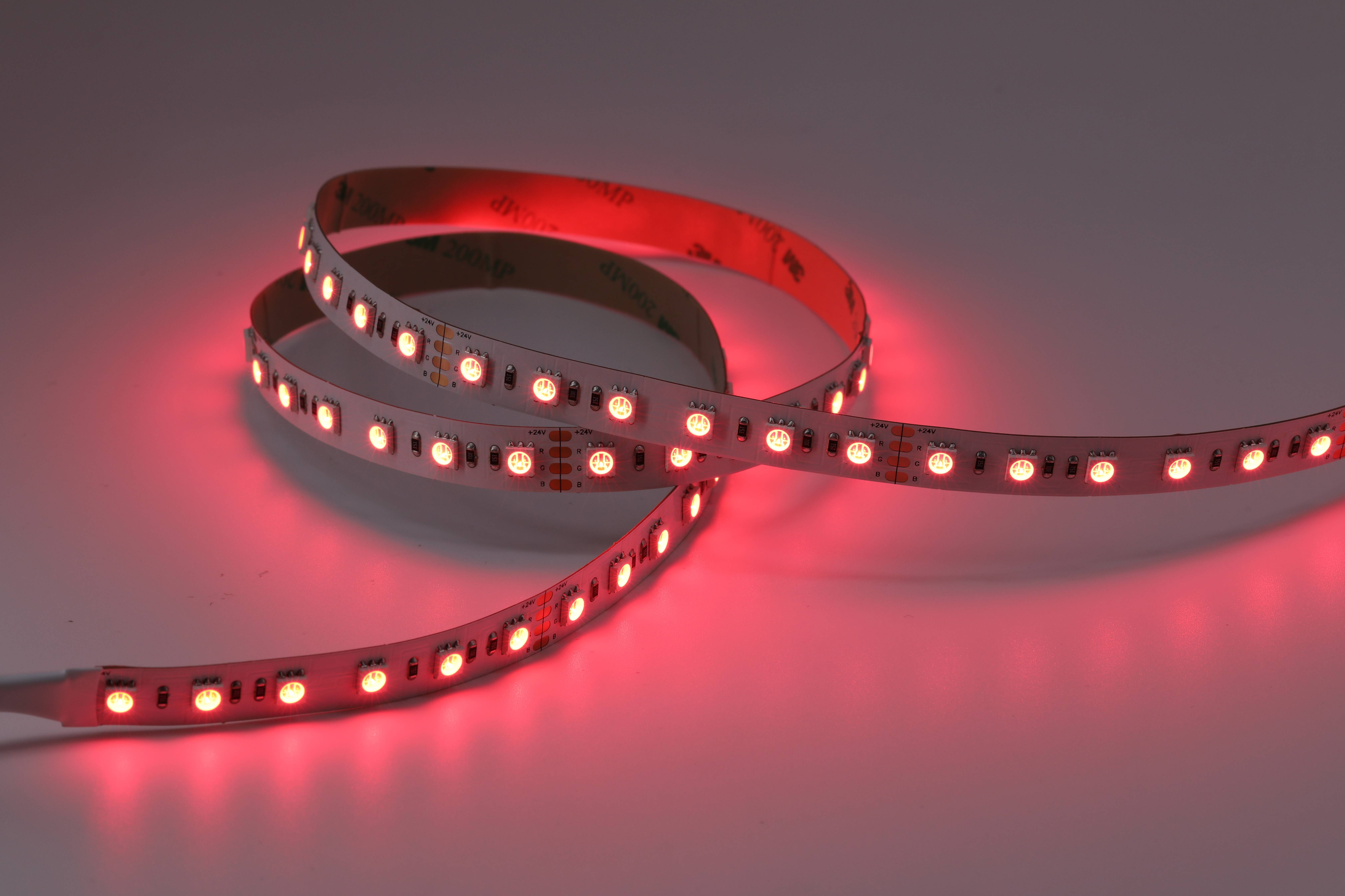 PWM control 84LEDs/M DC24V 5050 RGB LED Strip